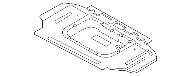 74514-0W731 Деталь REAR FLOOR PAN