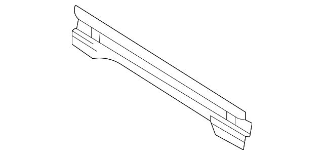 75615-0W031 Деталь REAR CROSSMEMBER