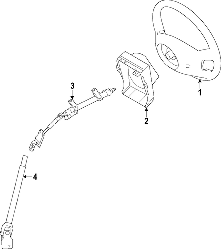 Sprinter 2500 STEERING COLUMN