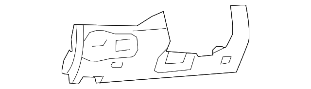 5RX03DX9AA Деталь KNEE BOLSTER
