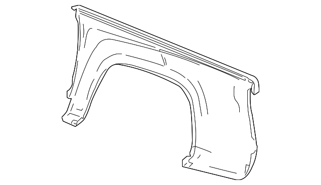 25956455 Деталь OUTER PANEL, LEFT