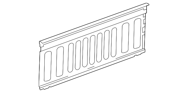 20960749 Деталь FRONT PANEL
