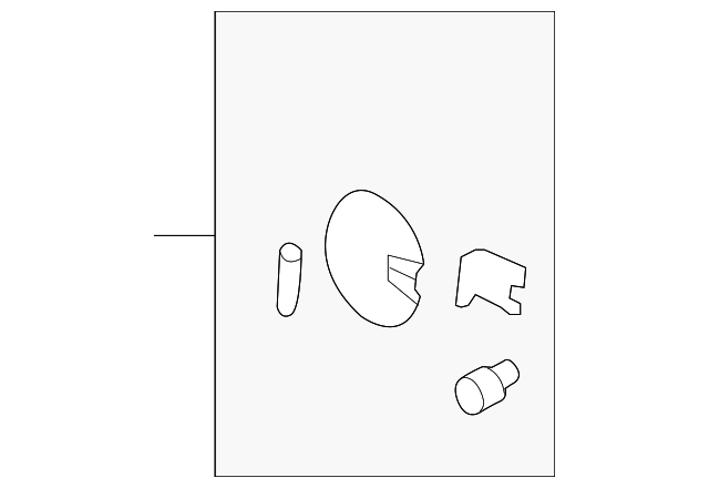 10385418 Деталь FUEL DOOR