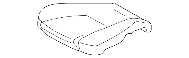 71512-02020 Деталь SEAT CUSHION PAD, LEFT