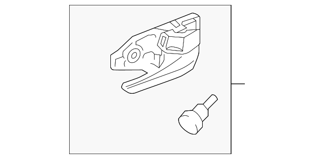 69206-06091-C0 HANDLE, INSIDE, LEFT