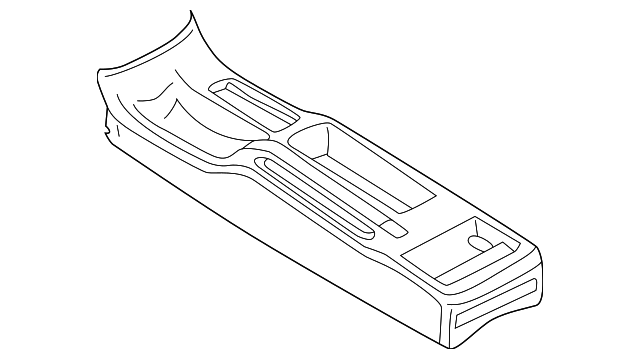 3B0-863-323-B-7DE CENTER CONSOLE