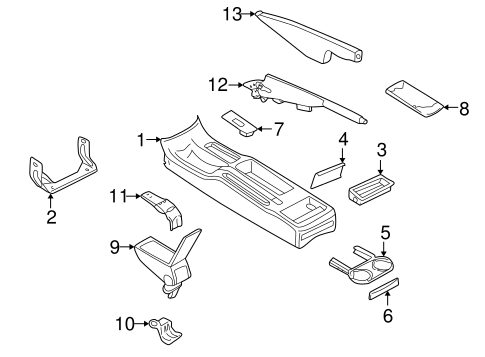 Passat CENTER CONSOLE 3