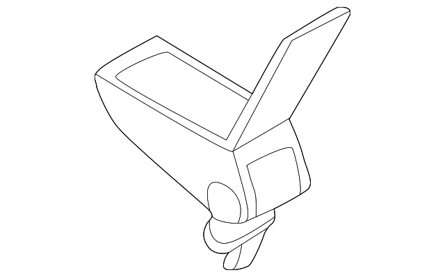 3B0-864-209-M-FDZ ARMREST ASSY