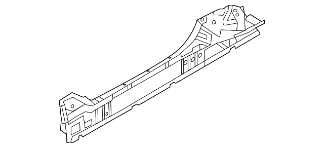 76451-1JA0A Деталь INNER SILL, LEFT