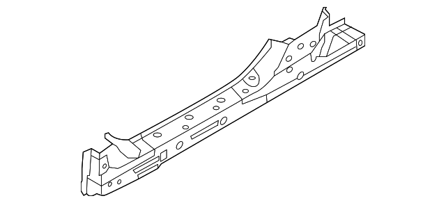 76450-1JA0A Деталь INNER SILL, RIGHT