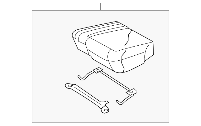 ZZCA5723029 Деталь SEAT CUSHION