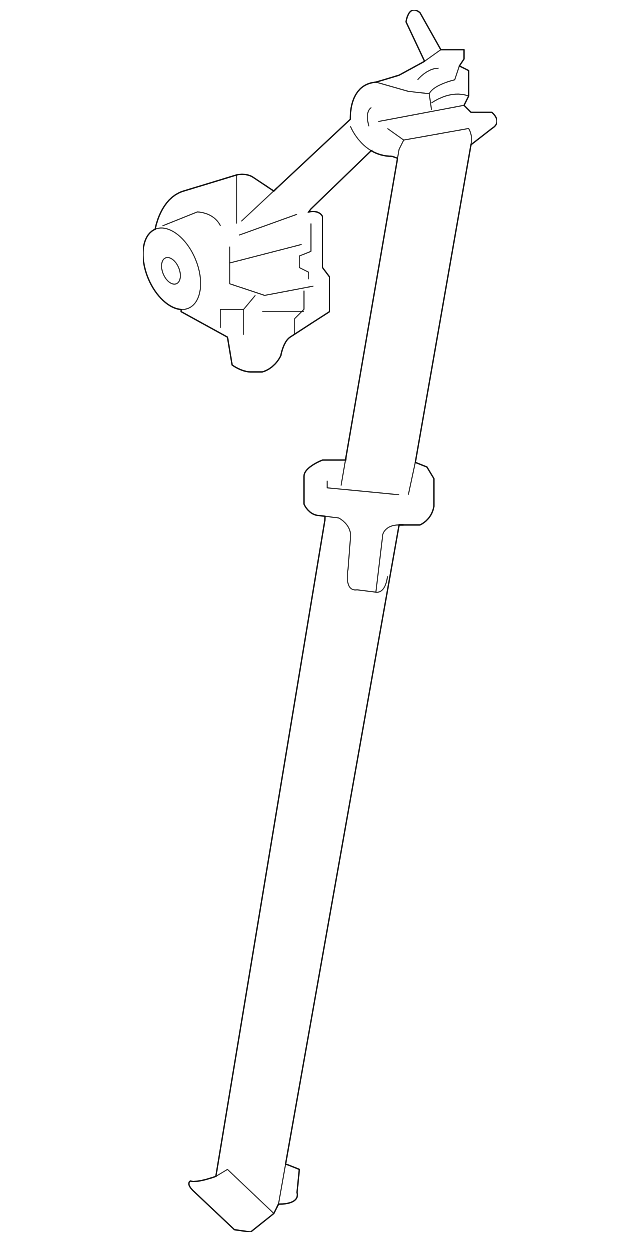 88844JK65A Деталь BELT & RETRACTOR, RIGHT