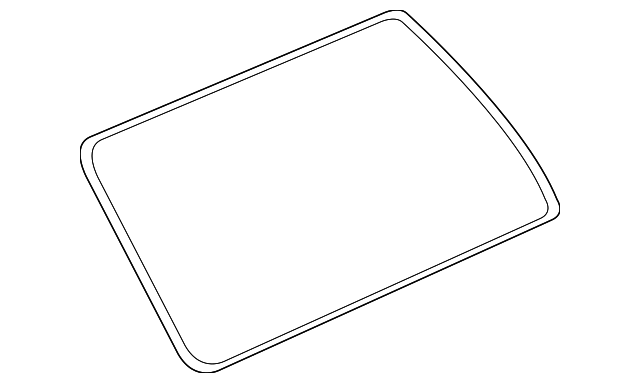 15807633 Деталь QTR GLASS, LEFT