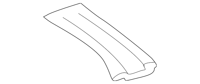 MR344372 Деталь REAR HEADER
