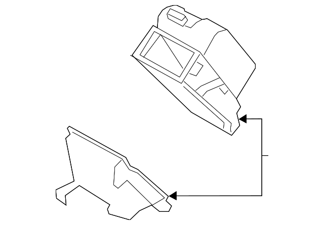 19316245 Деталь AIR CLEANER BODY