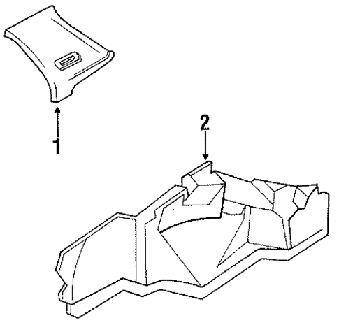 Cressida INTERIOR TRIM - QUARTER PANELS