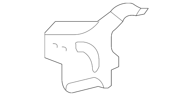 YL8Z-7845115-AA Деталь REINF BRACKET, LEFT