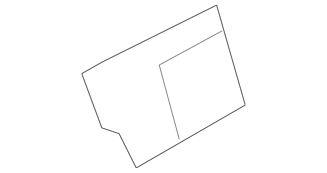 SU003-03092 Деталь TRIM MOLDING CLIP, LEFT