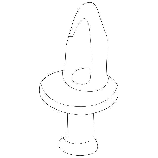 10437566 Деталь ROCKER MOLDING RETAINER SCREW, LEFT