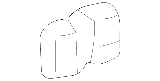 10352797 Деталь ROCKER MOLDING RETAINER CLIP, LEFT