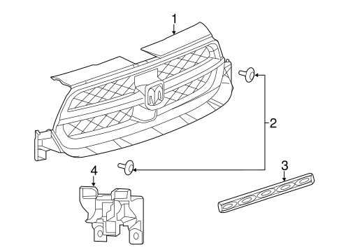 Durango GRILLE & COMPONENTS