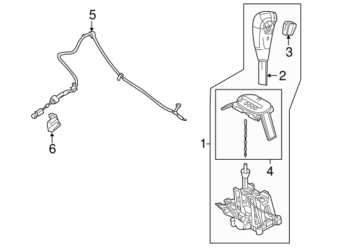 Escape SHIFTER HOUSING