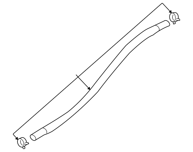 25420-3K375 Деталь HOSE, LEFT