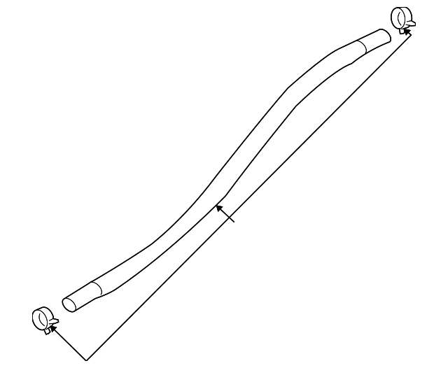 25420-3K150 Деталь HOSE, RIGHT