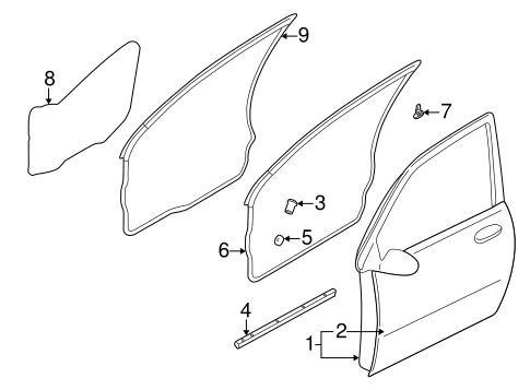 Endeavor DOOR & COMPONENTS