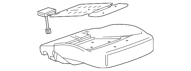 90803723 Деталь SEAT CUSHION PAD