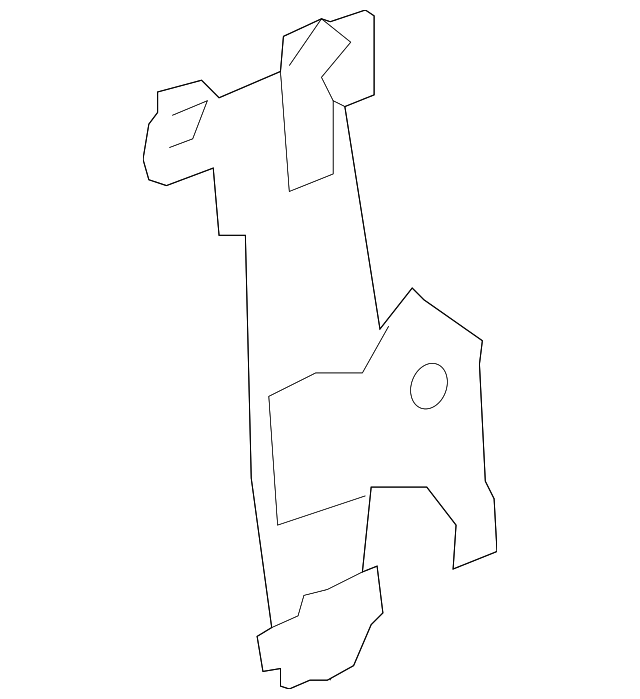 20910053 Деталь WINDOW REGULATOR, LEFT