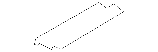 73852-4M400 Деталь DRIP MOLDING, RIGHT