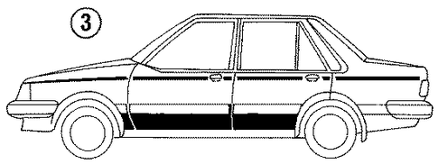 GLC STRIPE TAPE 3