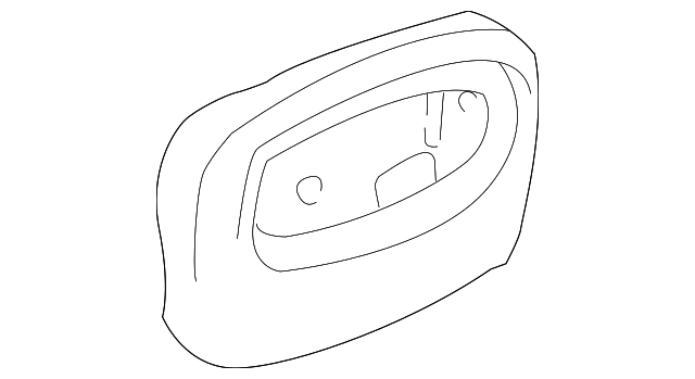 19121427 UPPER COVER, LEFT