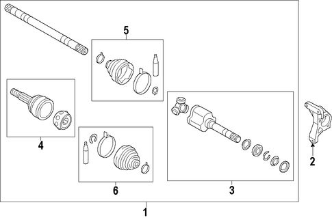 City Express AXLE SHAFTS & JOINTS
