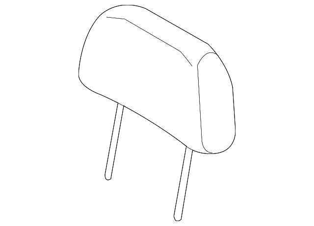 88700-3E001CY4 Деталь HEADREST, LEFT