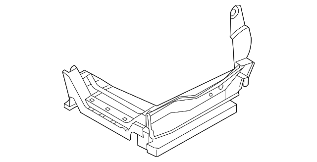 88500-3E202CY Деталь SEAT TRACK, LEFT