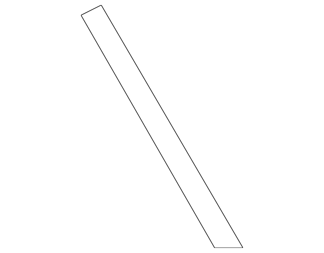 1Q0-871-493 Деталь RETAINING STRIP, LEFT