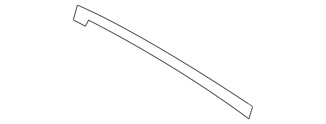1Q0-871-420-C Деталь SEALING STRIP, RIGHT