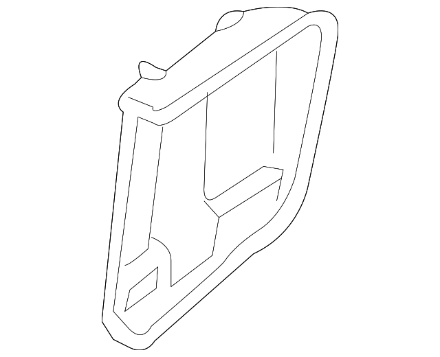 83611-A9000BND HANDLE BEZEL, LEFT