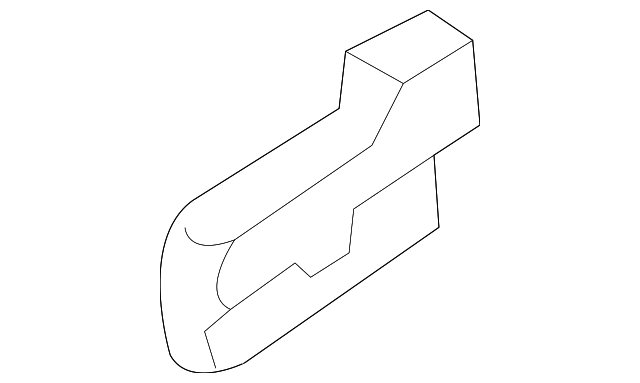 83393-A9000 IMPACT PAD, LEFT
