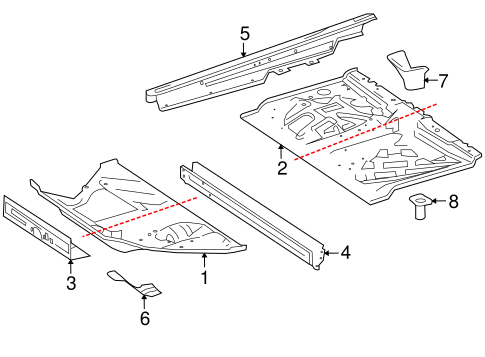 Fortwo FLOOR & RAILS