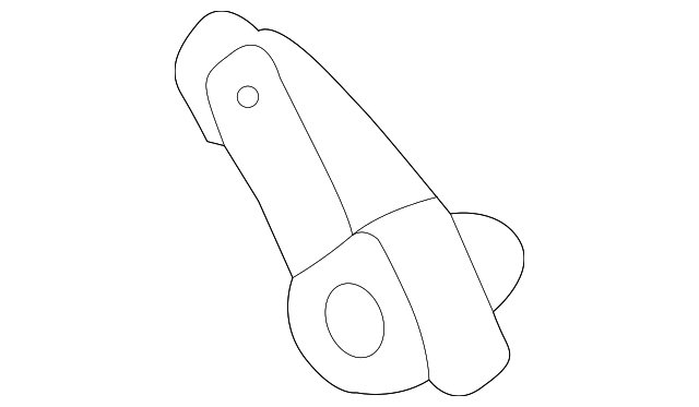 68946-08010 SUPPORT CYLINDER BRACKET, LEFT