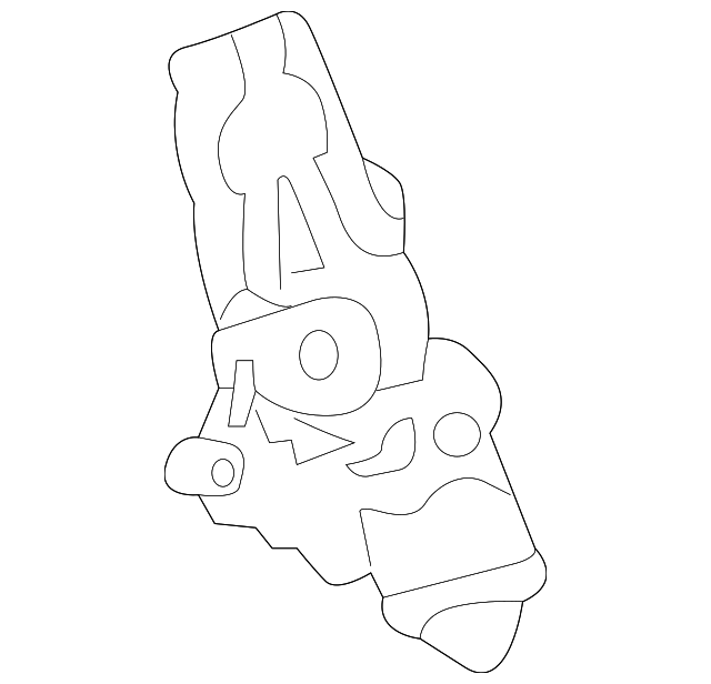 68910-08021 ACTUATOR, LEFT
