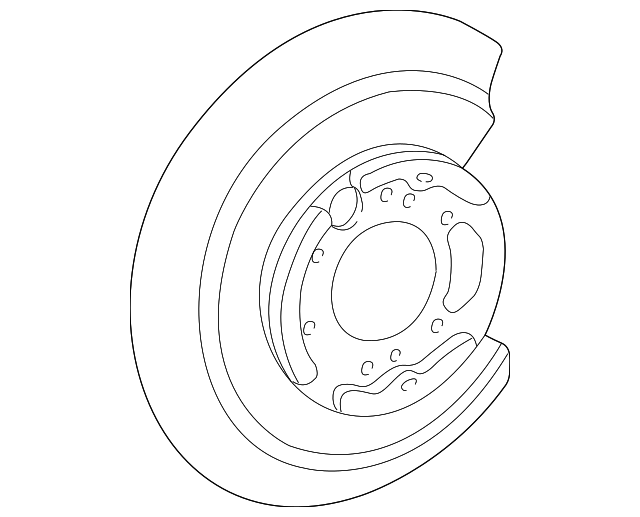 461-423-01-20 Деталь BACKING PLATE