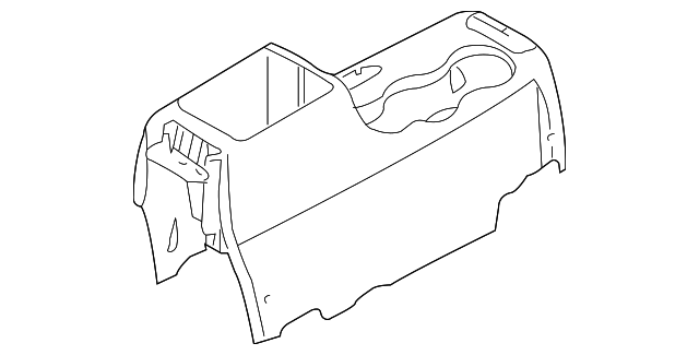 84671-2E010-WK Деталь REAR CONSOLE