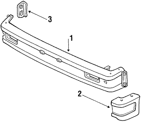 Samurai BUMPER ASSEMBLY