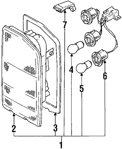 Tracker COMBINATION LAMPS
