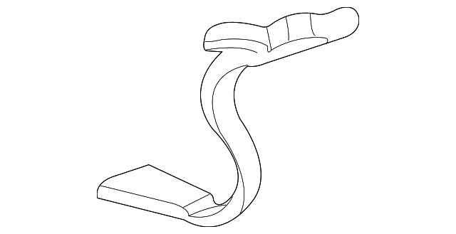 12477772 Деталь CENTER BELT ASSY