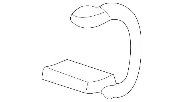 12477775 Деталь CENTER BUCKLE
